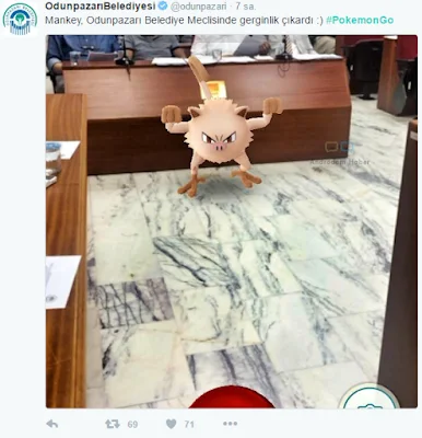 Odunpazarı Belediyesi Pokemon Go