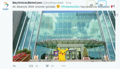 Beylikdüzü Belediyesi Pokemon Go
