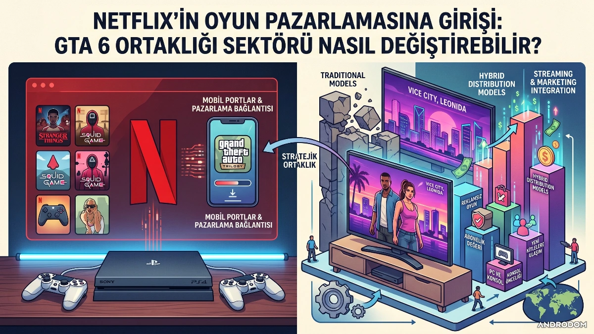 Netflix'in Oyun Pazarlamasına Girişi: GTA 6 Ortaklığı Sektörü Nasıl Değiştirebilir?