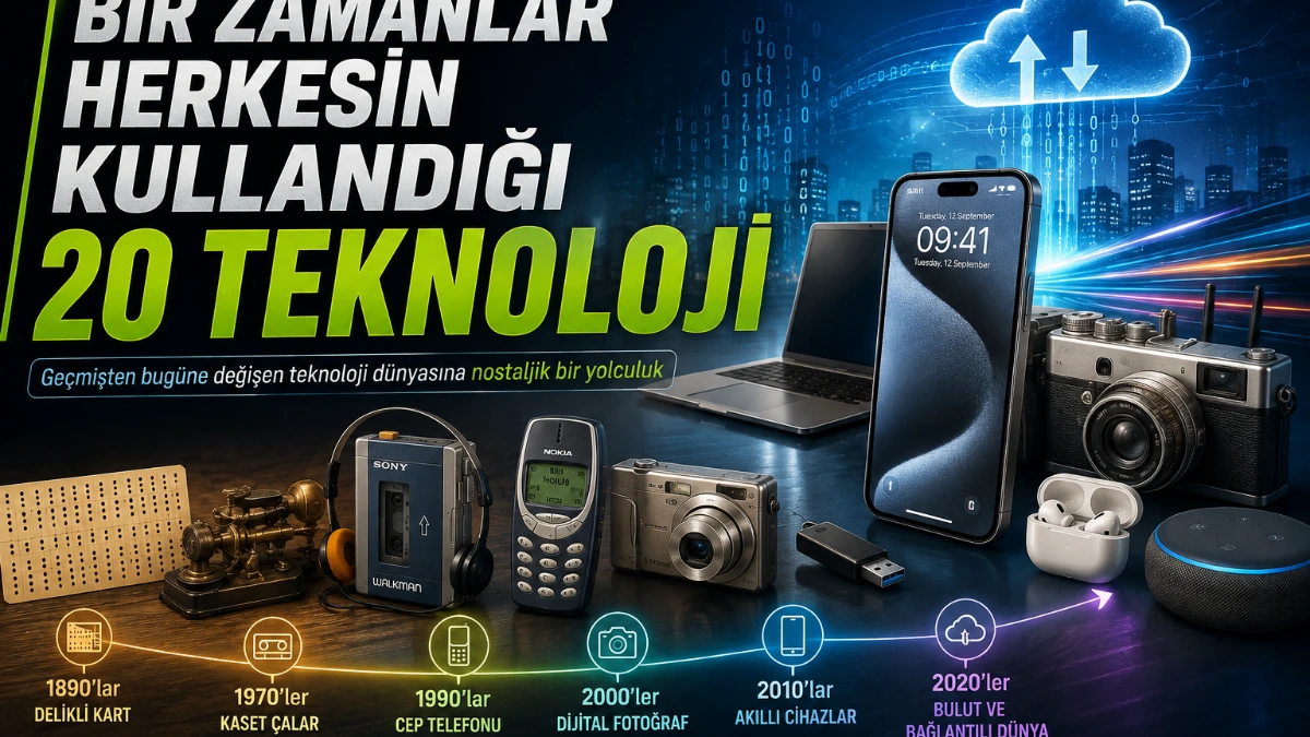 Bir Zamanlar Herkesin Kullandığı 20 Teknoloji