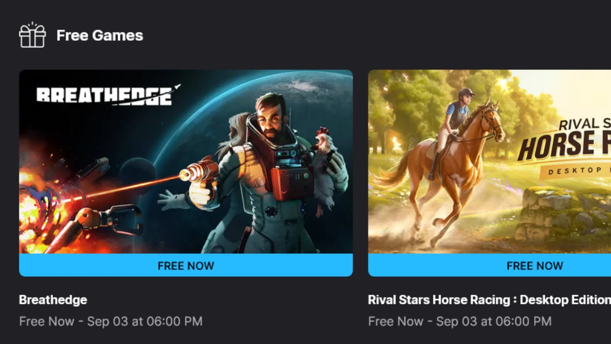 Epic Games Store, 648 TL Değerindeki İki Oyunu Ücretsiz Verdi